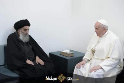 پیام آیت الله سیستانی در پی درگذشت پاپ [+ مرور یک دیدار تاریخی] |  انصاف نیوز