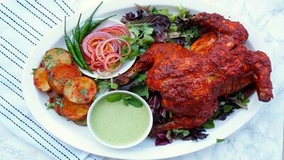 طرز تهیه مرغ تندوری بریانی| خیلی عالیه!