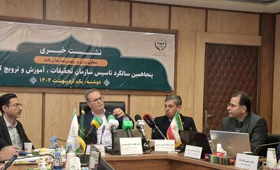 رئیس سازمان تات: اثربخشی اقتصادی ۳۰ برابری فعالیت‌های تحقیقاتی و فناورانه در بخش کشاورزی