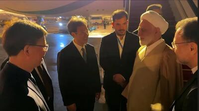 حجت‌الاسلام والمسلمین محسنی اژه‌ای وارد چین شد