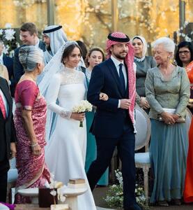 ببینید/ جشن عروسی دختر پادشاه اردن