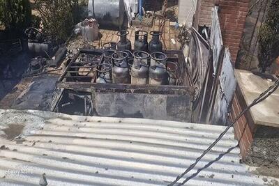 جلوگیری از انفجار مخزن گاز مایع در کرج