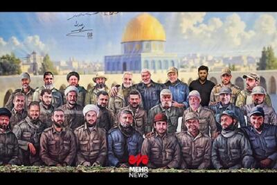 برگزاری نمایشگاه عکس «طریق الخلود» حشد شعبی در بغداد+ فیلم و تصاویر