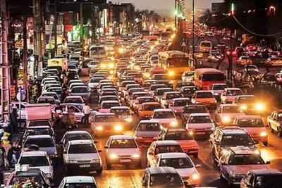 ترافیک پرحجم و سنگین عصرگاهی در اکثر خیابان‌های پایتخت