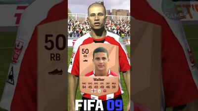 مقایسه ریتینگ و تفاوت ظاهری کایل واکر از FIFA 09 تا EA FC 25 - پارس فوتبال