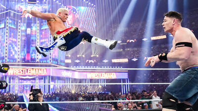 اخبار WWE | گزارش شب دوم رسلمنیای 41؛ وداع جان سینا با بزرگترین رویداد کشتی کچ - پارس فوتبال
