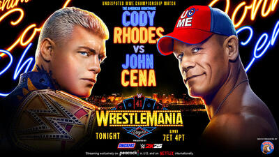 اخبار WWE | پیش‌نمایش شب دوم رسلمنیای 41؛ آخرین حضور جان سینا در آوردگاه جاودانگی - پارس فوتبال
