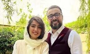 سپند امیرسلیمانی درکنار همسر باردارش + عکس