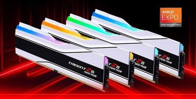 جی‌اسکیل از اولین کیت حافظه 256 گیگابایتی DDR5-6000 جهان با پشتیبانی EXPO برای AMD رونمایی کرد