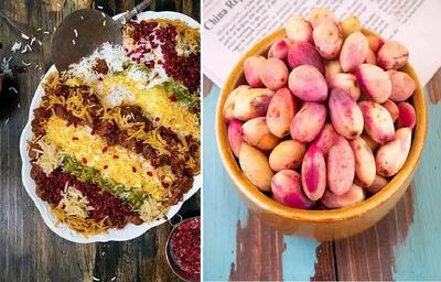 طرز تهیه پسته پلو با گوشت قلقلی / یه پلو مخلوط خاص و لاکچری با طعم و مزه عالی