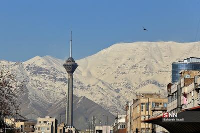 تنفس یک روز هوای آلوده طی فروردین در تهران