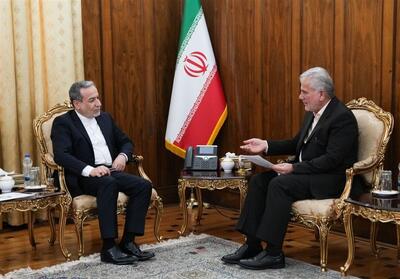 دیدار مدیر عامل هما با عراقچی با محوریت پروازهای حج تمتع - تسنیم
