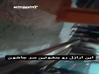 فیلم درگیری مسلحانه اوباش در یک قهوه خانه