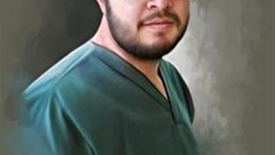 رونمایی از پرتره شهید مدافع حرم جامعه پزشکی در چهارمحال و بختیاری