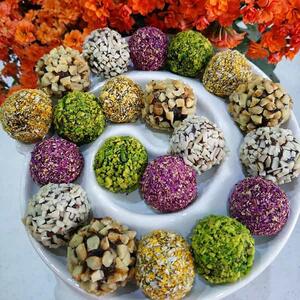 توپک های رنگی خرما؛ مقوی و چشم نواز