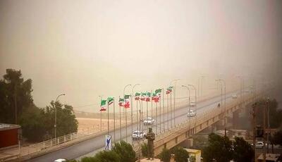 وزش باد شدید و خیزش گردوخاک در تهران