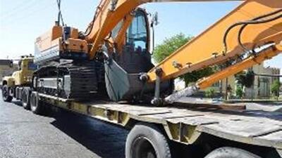 کشف بیل مکانیکی قاچاق در خراسان جنوبی