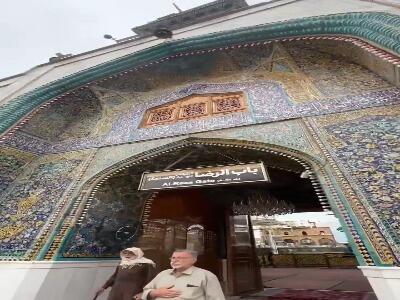 حال و هوای دلنشین حرم مطهر علوی