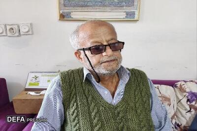 «داریوش دولتخواه» جانباز گیلانی آسمانی شد