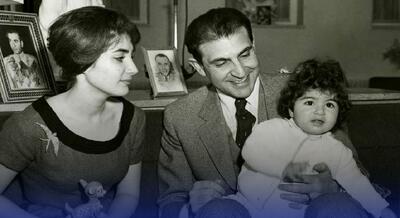 عکس دیده نشده از اردشیر زاهدی و مهناز