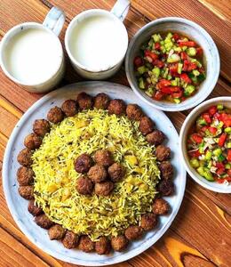 طرز تهیه کلم پلو اصیلِ شیرازی