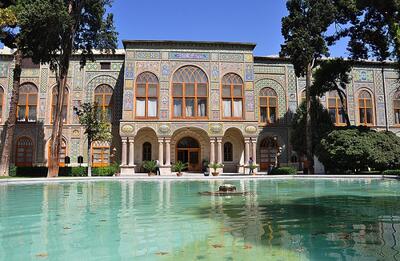 حضور یک روباه در کاخ گلستان!