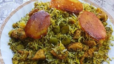 باقالی پلویی که با کمترین مواد و خیلی متفاوت و خوشمزه میتونی درست کنی!