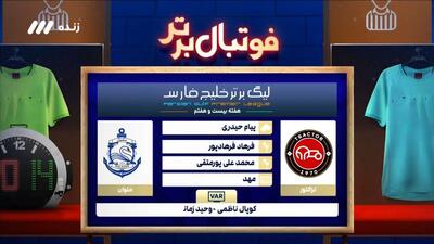 کارشناسی داوری دیدار تراکتور - ملوان