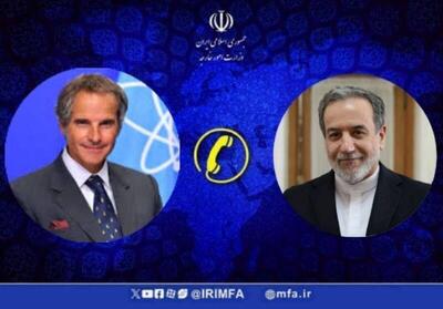 گفتگوی تلفنی عراقچی با گروسی در آستانه سفر به چین