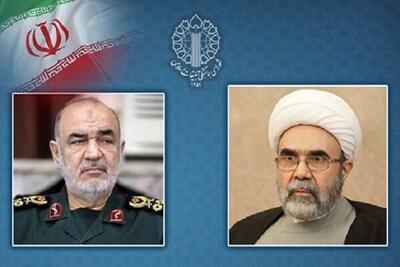 تبریک حجت‌الاسلام موسی‌پور به سردار سلامی