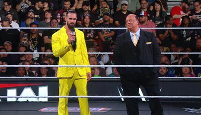 لحظات پایانی شوی ماندی نایت راو WWE با حضور سث رالینز و پال هیمن - پارس فوتبال