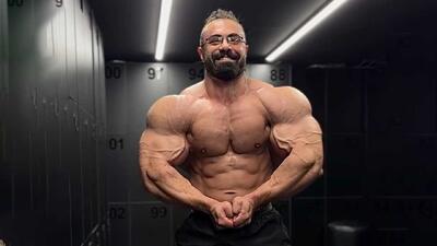 کمر بهروز تابانی باریک‌تر از همیشه؛ میلوس سارسف: به یک شرط، قهرمان مستر المپیا می‌شود! - پارس فوتبال
