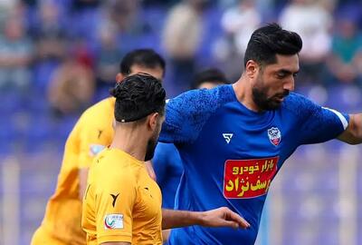 داماش گیلان 1 – 1 پالایش نفت بندرعباس: آبی های رشتی در همسایگی سقوط - پارس فوتبال