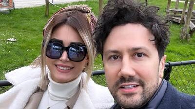 تصویر؛ شاهرخ استخری و همسرش در یک لوکیشن تماشایی