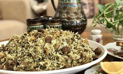 روش پخت کلم پلو اصیلِ شیرازی - سبک ایده آل
