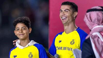 لحظه گلزنی پسر رونالدو برای النصر عرب ها را به وجد آورد + فیلم