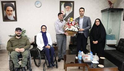 دیدار چهار مدال‌آور ایران با رئیس کمیته ملی پارالمپیک