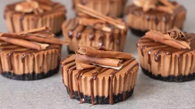 چیز کیک شکلاتی برای مهمانی های خاص