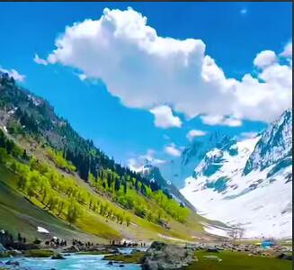 زیبایی نفس گیر طبیعت کشمیر