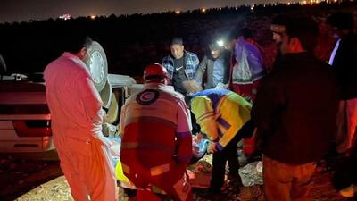 حادثه رانندگی در گرمی یک کشته و ۹ مصدوم برجا گذاشت