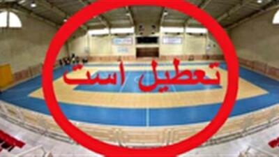 تعطیلی اماکن ورزشی در چهارمحال و بختیاری