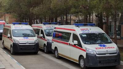 ۲۸ دستگاه آمبولانس خراسان‌شمالی به چرخه خدمت رسانی بازگشت