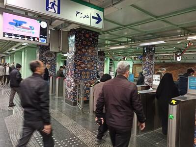 سرویس‌دهی رایگان خط ۲ متروی مشهد در روز شهادت امام صادق(ع)