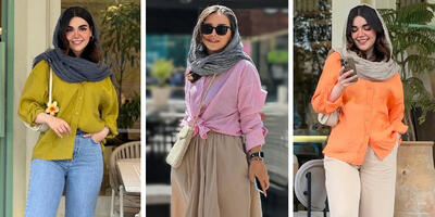 هر رنگی از شومیز را با چه رنگ‌هایی ست کنیم؟ بهار با همین شومیزهای رنگی زیباست - چی بپوشم