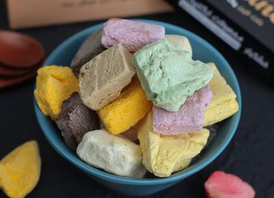 آموزش تهیه بستنی خشک در خانه و روش نگهداری از آن