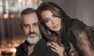 صبا تاجیک و همسرش علیرام نورایی در کنسرت ناصر زینلی+عکس
