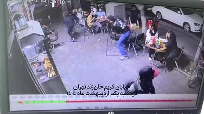 ببینید | افزایش سرقت‌های خیابانی؛ دوربین‌ها موبایل‌قاپ کریم‌خان را شکار کردند