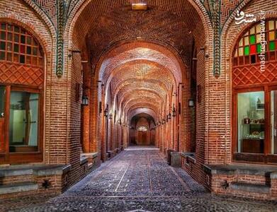 زیبایی کاروانسرای سعدالسلطنه در قزوین به روایت تصویر