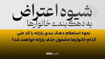 دهک‌بندی خود را چک کنید/ حذف یارانه اردیبهشت ماه قطعی شد؛ مشمولان چه کسانی هستند؟ + نحوه استعلام دهک