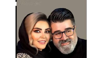قاب عاشقانه آقای خواننده و همسرش در جزیره کیش